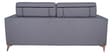 Omega Fabric 3 Seater Sofa In Grey Colour With Adjustable Headrest