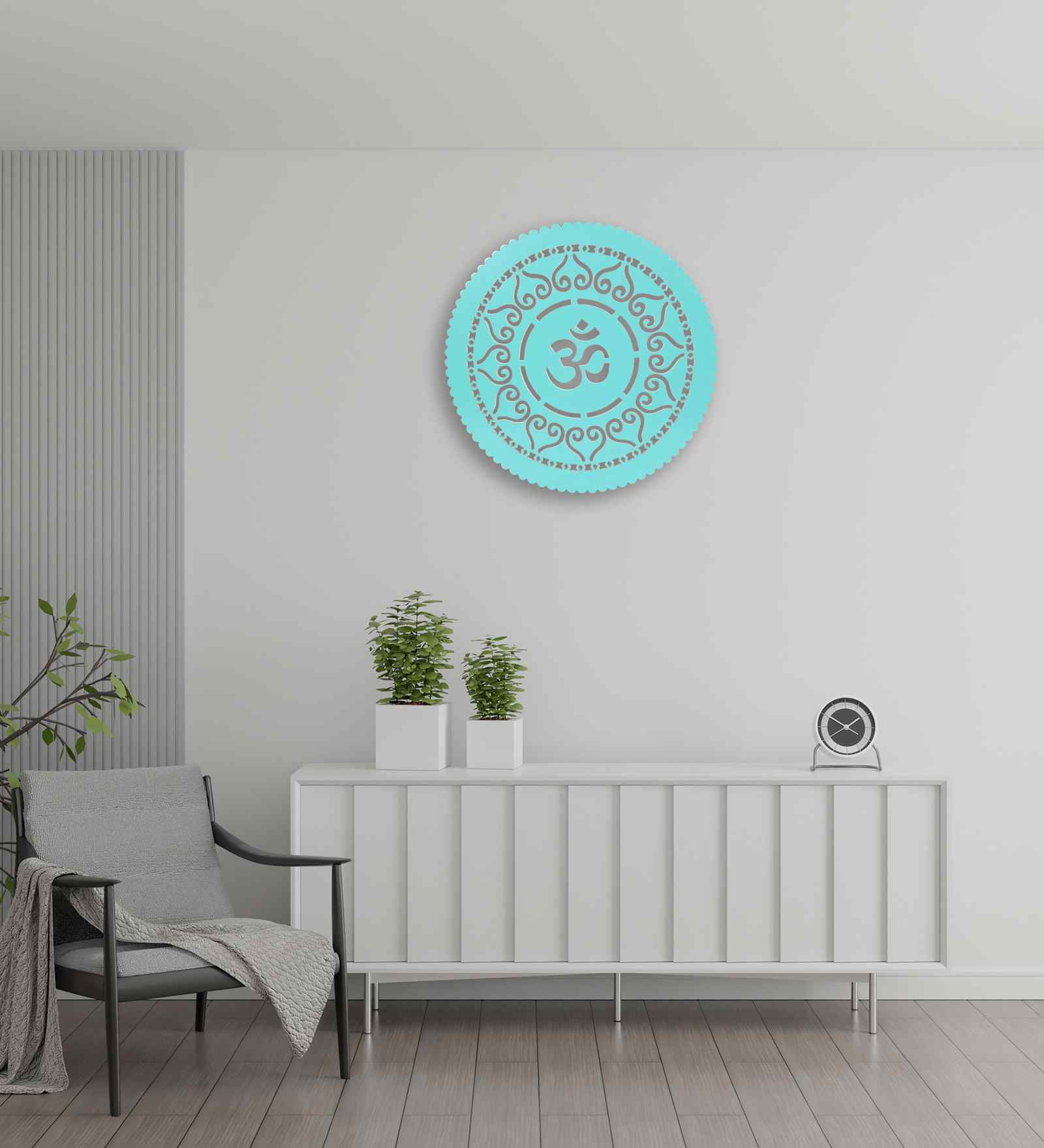 Om Mandala Wall Pannel