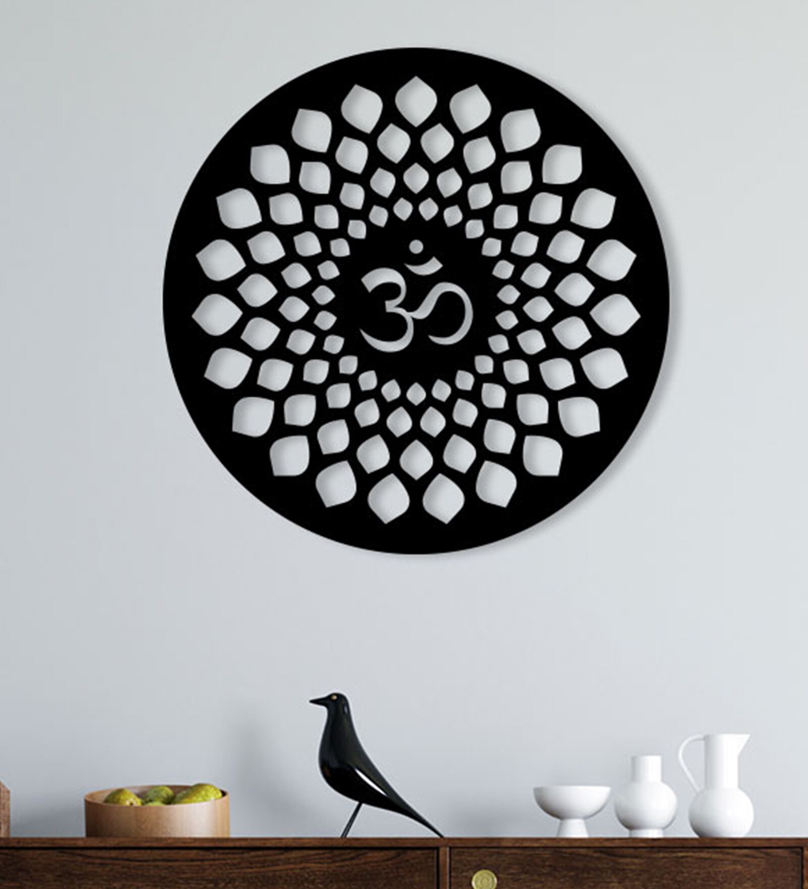 Om Metal Wall Art