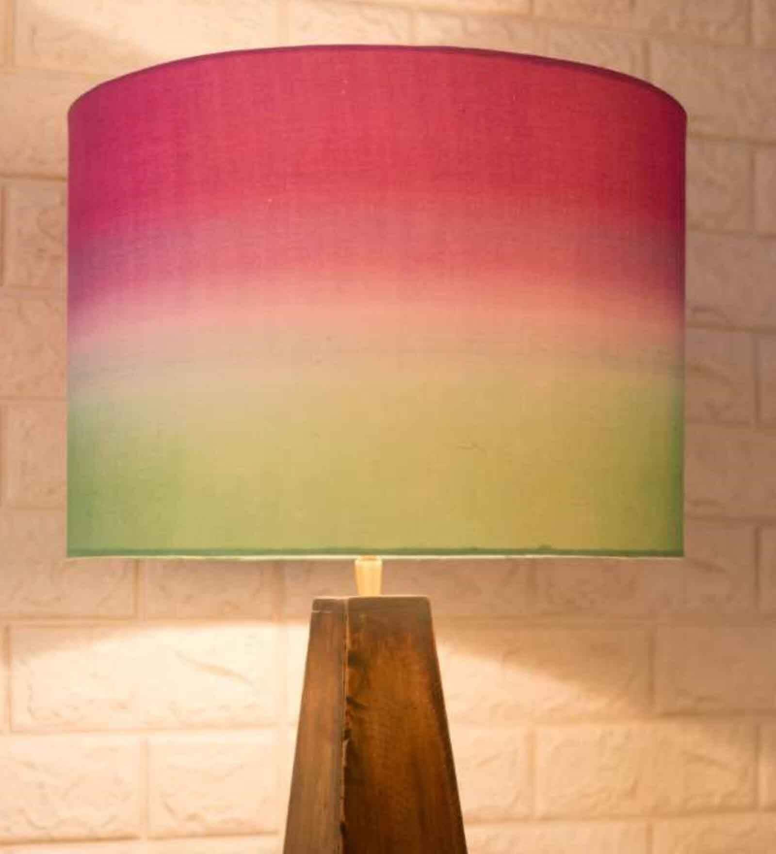 Pascal Violet Cotton Printed Lampshade