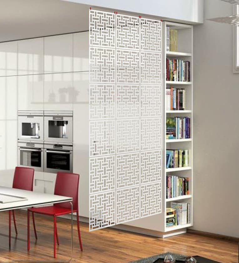 Buy Windsor Engineered Wood Hanging Room Divider by Decor Online