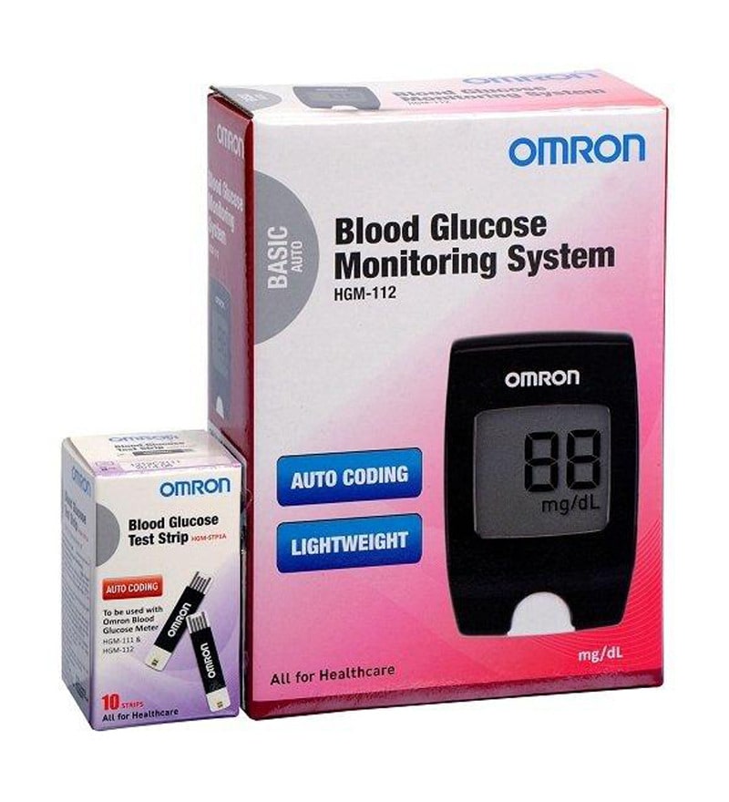 Buy Omron Blood Glucose Monitor (HGM112) Online Sugar Monitors