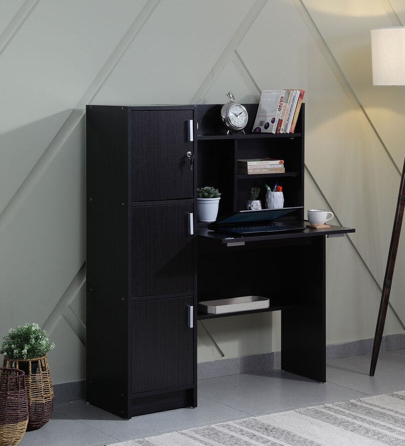 omura study table with cabinets