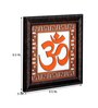 Om Frame Saffron MDF Religious Frame