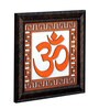 Om Frame Saffron MDF Religious Frame