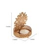 Om Gold Metal Table Tea Light Holder