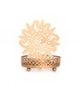 Om Gold Metal Table Tea Light Holder