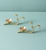 Om Inspired Gold Diyas Set of 2