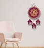 OM Mantra Multicolour Engineered Wood Wall Hanging Quotes