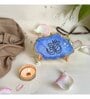 OM Metal Holder with Blue Agate