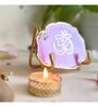 OM Metal Holder with Pink Agate