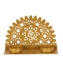 Om Metal Tealight Holder Single