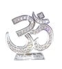 OM Silver Metal Religious Symbol
