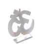 OM Silver Metal Religious Symbol