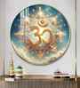 Om Symbol Acrylic Round Wall Art