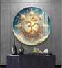 Om Symbol Acrylic Round Wall Art