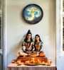 Handcrafted OM Wall Art with LED Backlight (16 Inches)
