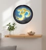 Handcrafted OM Wall Art with LED Backlight (16 Inches)