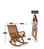 Omaha Rocking Chair in Teak Gold Finish