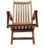 Omak Folding Chair in Natural Teak Finish