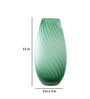 Ombre Green Malta Contemporary Glass Table Vase
