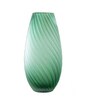 Ombre Green Malta Contemporary Glass Table Vase