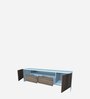Omega TV Console for TVs in White & Walnut Finish for TVs up to 55"