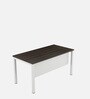 Omega Workstation In Dark Oak & Light Oak Finish
