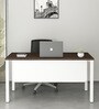 Omega Workstation In Dark Oak & Light Oak Finish