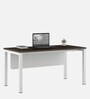 Omega Workstation In Dark Oak & Light Oak Finish
