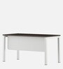 Omega Workstation In Dark Oak & Light Oak Finish