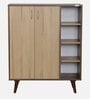 Omni Sideboard in Columbian Walnut & Brentwood Teak Finish