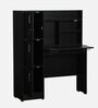 Omura Hutch Desk in Wenge Finish