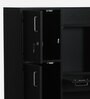 Omura Hutch Desk in Wenge Finish