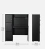 Omura Hutch Desk in Wenge Finish