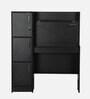Omura Hutch Desk in Wenge Finish