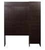 Omura Hutch Desk in Dark Brown Finish