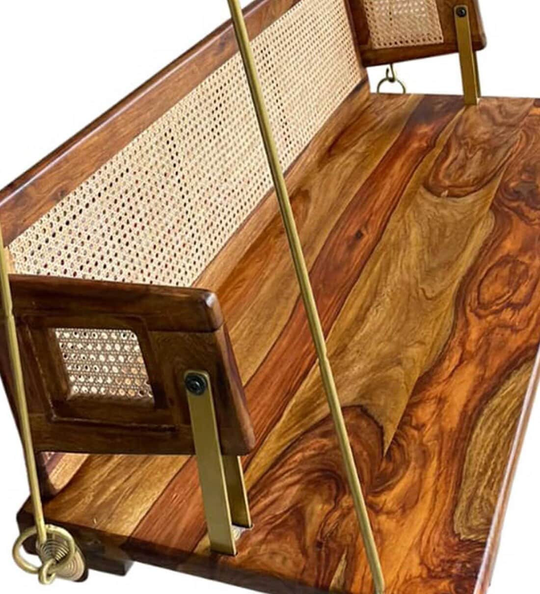 Buy Onjle Solid Wood Swing in Honey Colour at 8% OFF by Royal