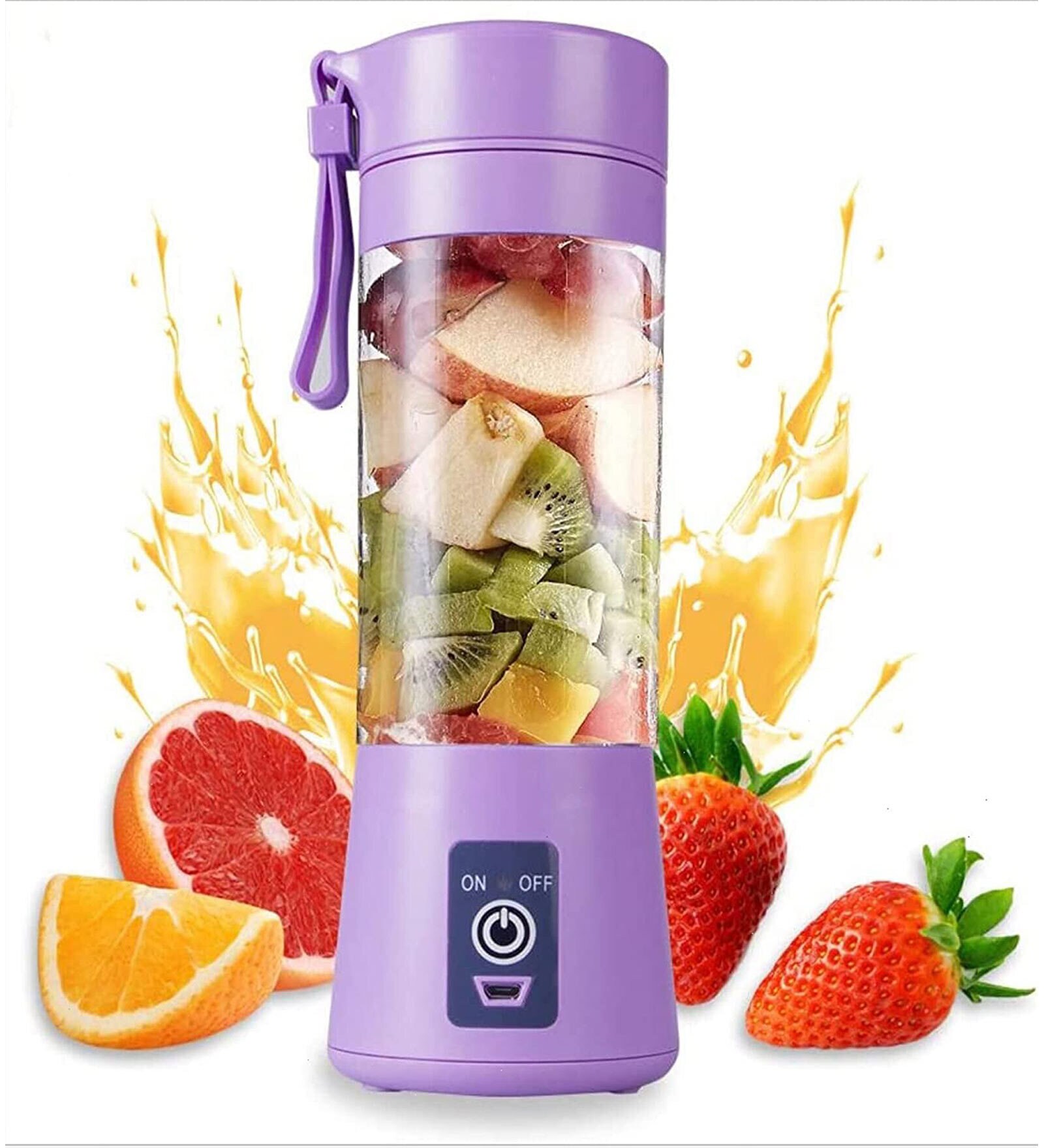 Buy On the Go Rechargeable Assorted Electric Juicer at 68 OFF by