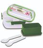 On the GO 650ml Airtight Plastic Lunchbox (with Spoon & Fork)