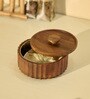 Onda Roti Box | Wooden Roti Box with Steel Inner Casserole