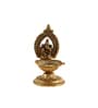 Lord Ganesha Gold Aluminium Diya