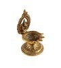 Lord Ganesha Gold Aluminium Diya