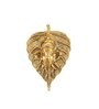 Lord Ganesha Gold Aluminium Wall Hanging