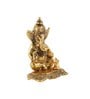 Lord Ganesha Gold Aluminium Idol