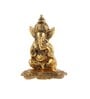 Lord Ganesha Gold Aluminium Idol