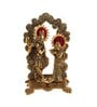 Radha Krishna Gold Aluminium Diya