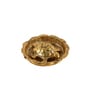 Turtle On Vastu Plate Gold Aluminium Feng Shui