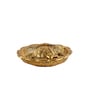 Turtle On Vastu Plate Gold Aluminium Feng Shui