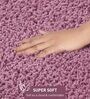 Onion Pink Absorbent and Quick-Dry Polyester Bath Mats 38x58 cm